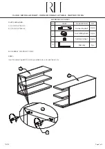 RH CLOUD MODULAR RIGHT-CORNER CONSOLE TABLE Instructions preview