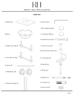 Preview for 2 page of RH GRAMERCY SINGLE METAL WASHSTAND Manual