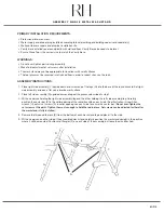 Preview for 4 page of RH GRAMERCY SINGLE METAL WASHSTAND Manual