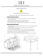 Preview for 7 page of RH GRAMERCY SINGLE METAL WASHSTAND Manual