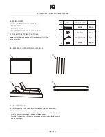 Preview for 1 page of RH PROVENCE CANOPY DOUBLE CHAISE Quick Manual