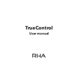 RHA TrueControl User Manual предпросмотр