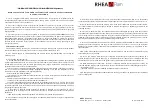 Предварительный просмотр 30 страницы RHÉA-FLAM LAMIA 01 T Manual