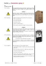 Предварительный просмотр 23 страницы Rheavendors Group barista XX Installation And Maintenance Manual