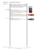 Preview for 19 page of Rheavendors Group XX micro Installation And Maintenance Manual