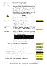 Preview for 24 page of Rheavendors Group XX micro Installation And Maintenance Manual