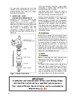 Preview for 4 page of Rheem 10 Litre Owner'S Manual And Installation Instructions