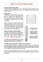 Предварительный просмотр 12 страницы Rheem 31202519V Owner'S Manual And Installation Instructions