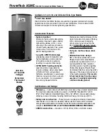 Preview for 1 page of Rheem ASME 12 Specification Sheet