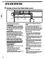 Preview for 40 page of Rheem CECOH160DV Use And Care Manual