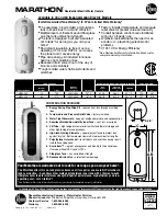 Rheem CMR50245 Datasheet preview