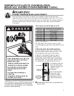 Preview for 3 page of Rheem Double Element Residential Electric Models Use & Care Manual