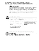 Preview for 4 page of Rheem Double Element Residential Electric Models Use & Care Manual