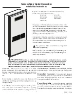 Rheem GT-199X Installation Instructions preview