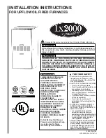 Rheem LX2000 Series Installation Instructions Manual preview