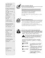 Preview for 2 page of Rheem Power Direct Vent Series Use & Care Manual