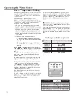 Preview for 30 page of Rheem Power Direct Vent Series Use & Care Manual