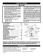 Preview for 4 page of Rheem PVCG Installation, Operation And Service Manual