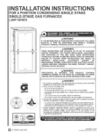 Rheem R95P Installation Instructions Manual preview