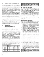 Preview for 4 page of Rheem Raypak D-2 182 Installation And Operation Manual