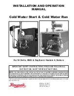 Preview for 1 page of Rheem Raypak Hi Delta 302C Installation And Operation Manual