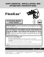 Preview for 1 page of Rheem Raypak Hi Delta FlexGas 1262CD Supplemental Instructions