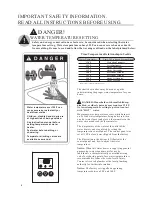 Preview for 4 page of Rheem Residential Indoor Gas Tankless Water Heater Use And Care Manual