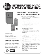 Rheem RHWB series Instruction Manual preview