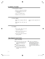 Preview for 10 page of Rheem RTE 13 Use & Care Manual