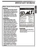 Preview for 3 page of Rheem RTGH-84DVLN-2 Use And Care Manual