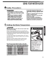 Preview for 13 page of Rheem RTGH-84DVLN-2 Use And Care Manual