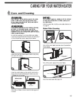 Preview for 17 page of Rheem RTGH-84DVLN-2 Use And Care Manual