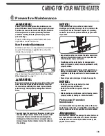 Preview for 19 page of Rheem RTGH-84DVLN-2 Use And Care Manual