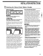 Preview for 35 page of Rheem RTGH-84DVLN-2 Use And Care Manual