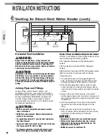 Preview for 40 page of Rheem RTGH-84DVLN-2 Use And Care Manual