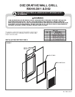 Rheem RXHK-D01 Installation Instructions preview