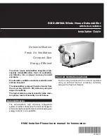 Rheem RXID-AW90A Installation Manual предпросмотр