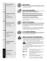 Предварительный просмотр 2 страницы Rheem SE Series Use And Care Manual