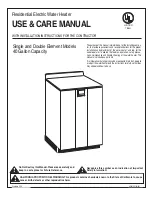 Preview for 1 page of Rheem Single and Double Element Models Use & Care Manual