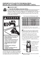 Preview for 3 page of Rheem Single Element Use & Care Manual