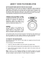 Preview for 5 page of Rheem Solar Loline Conversion Kit Electric Water Heater Installation And Owner'S Instructions