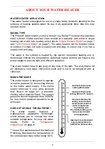 Preview for 4 page of Rheem Stellar 125L Owner'S Manual And Installation Instructions