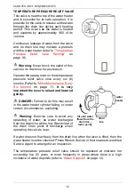 Предварительный просмотр 12 страницы Rheem Stellar 125L Owner'S Manual And Installation Instructions