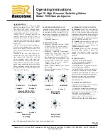 Preview for 1 page of Rheodyne Model 7010 Operating Instructions