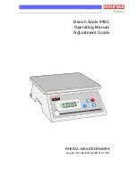 Предварительный просмотр 1 страницы Rhewa 940C/10 Operating Manual