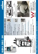 Предварительный просмотр 39 страницы Rhima DEKO 190iX Operator'S Manual