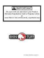 Preview for 28 page of Rhin-O-Tuff HD6500 Instruction Book