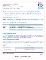 Preview for 11 page of RHINO MOTION CONTROLS RMCS-1110 Installation Manual And Datasheet