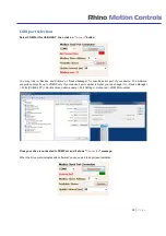 Предварительный просмотр 12 страницы RHINO MOTION CONTROLS RMCS - 2303 Operating Manual