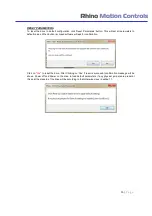 Предварительный просмотр 15 страницы RHINO MOTION CONTROLS RMCS - 2303 Operating Manual